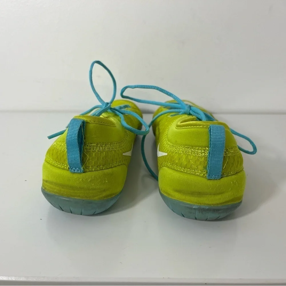 Nike Women Size 10 Free 1.0 Cross Bionic 641530-300 Yellow Running Shoe Sneakers - Picture 4 of 8